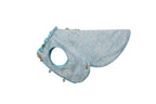 Celadon Brocade Dog Vest – Jade Charm & Gold Toggles