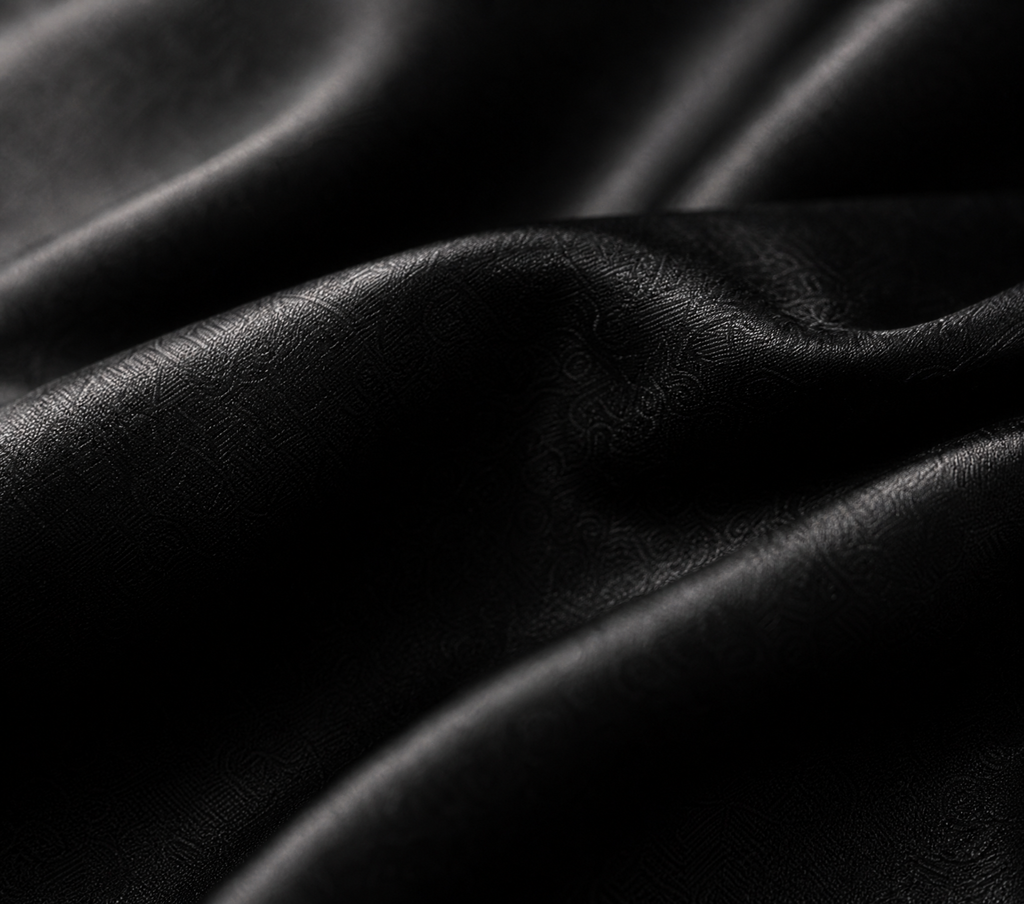 Black Dog Cape – Emerald Band & Jade Toggle